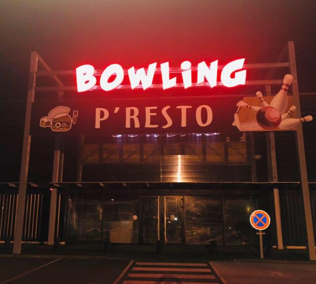façade P'Resto Bowling