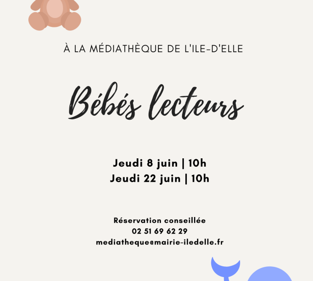 Affiche Bébés lecteurs - juin bb
