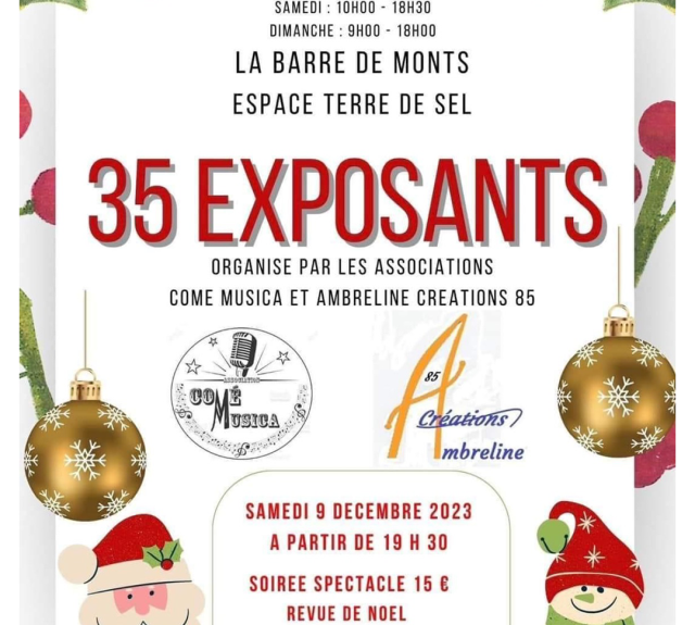 Marché de Noël de la Barre de Monts