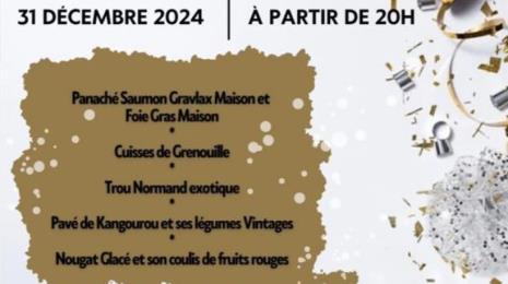 SOIRÉE RÉVEILLON - RESTAURANT LA MARIÉNNÉE Le 31 déc 2024